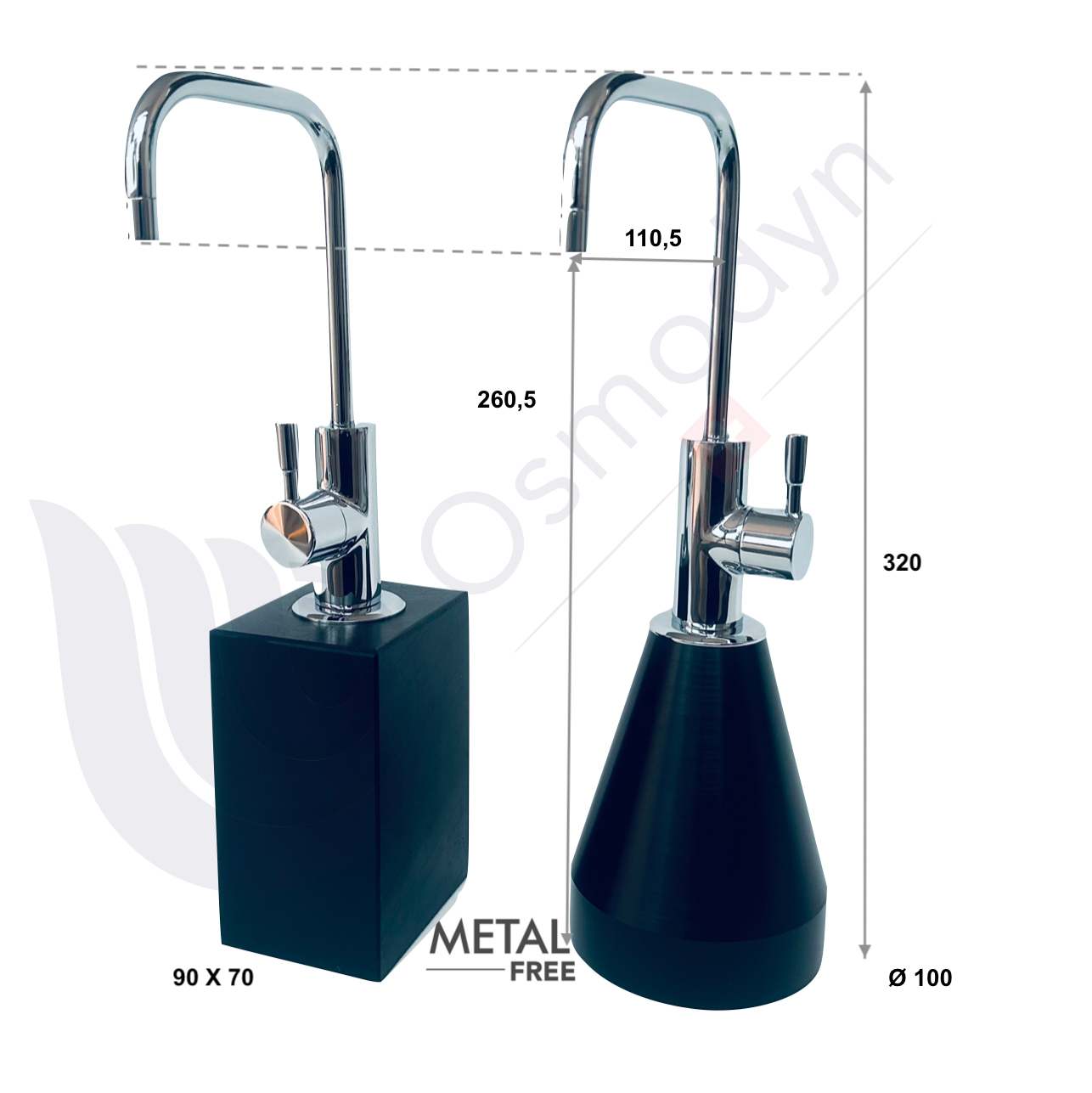 Caractéristique Robinet 1 voie MF ZIP